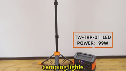 مصباح تخييم قابل للتمديد ثلاثي الإضاءة من CONPEX TW-TRP-01