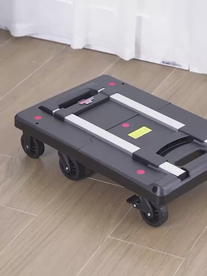 عربة أدوات محمولة قابلة للطي متينة للتخزين والتنظيم المنزلي