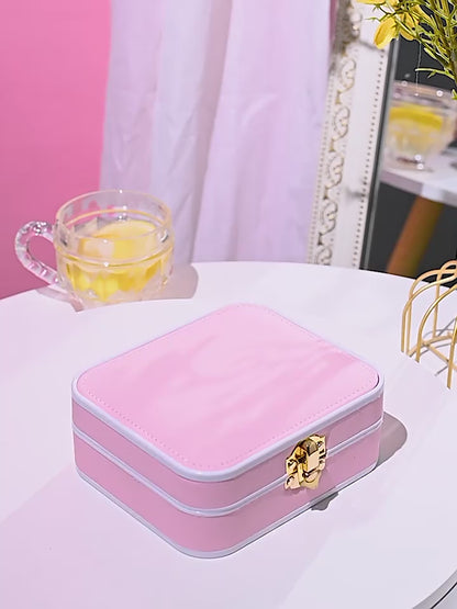 صندوق تخزين المجوهرات للنساء