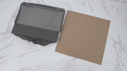 صندوق تخزين أحذية من 12 زوجًا مع غطاء شفاف