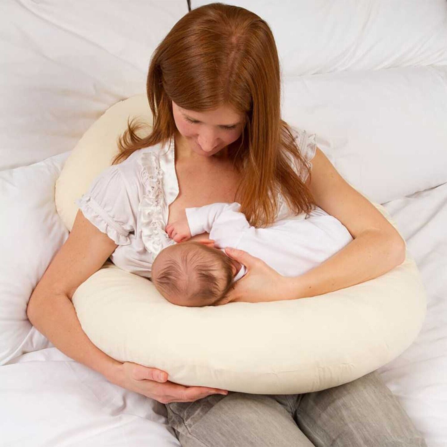 Comfortable Body Pillow Forwer baby 4in1 (White)
