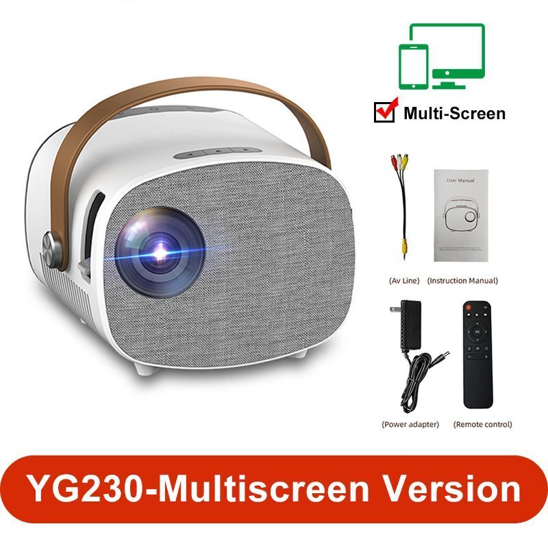 Mini Portable LED Outdoor Projector 1080P