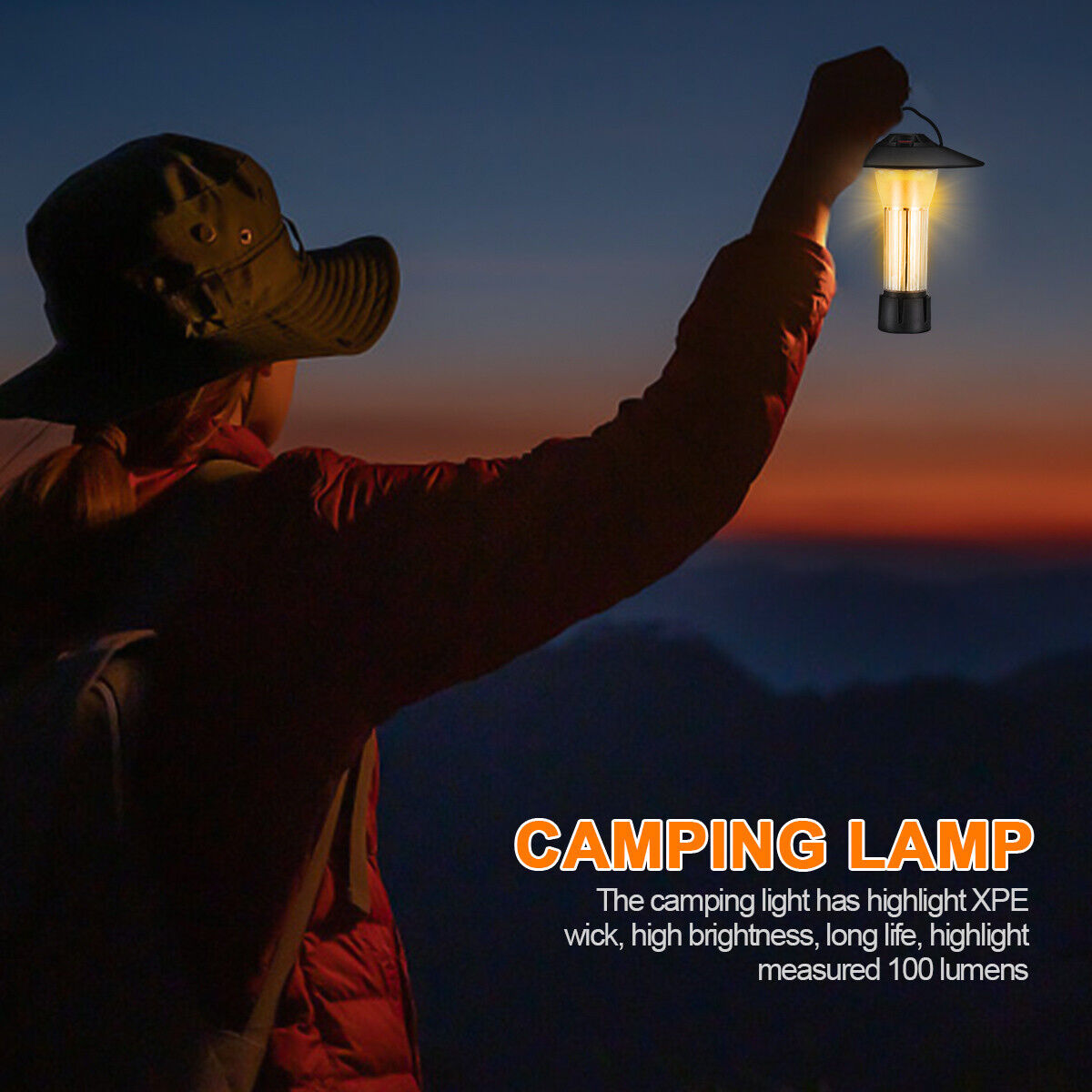 Rechargeable Camping Lantern Lamp