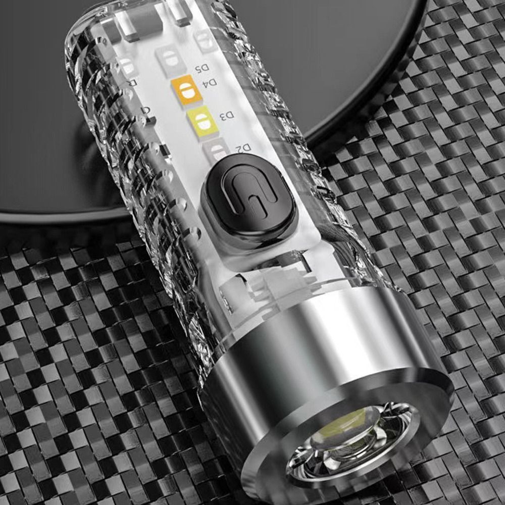 BoxPro-28 Mini Rechargeable Keychain Flashlight LED