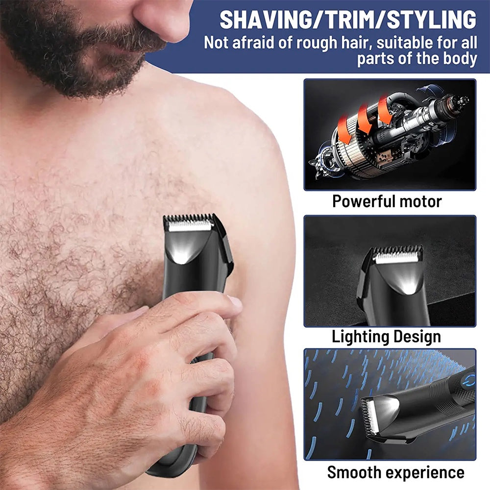 Kemei KM-1838 Groin Area Hair Trimmer Waterproof