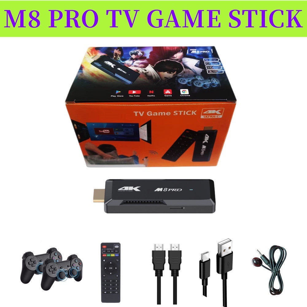 M8 Pro TV GAME Stick 4K Ultra HD Wifi