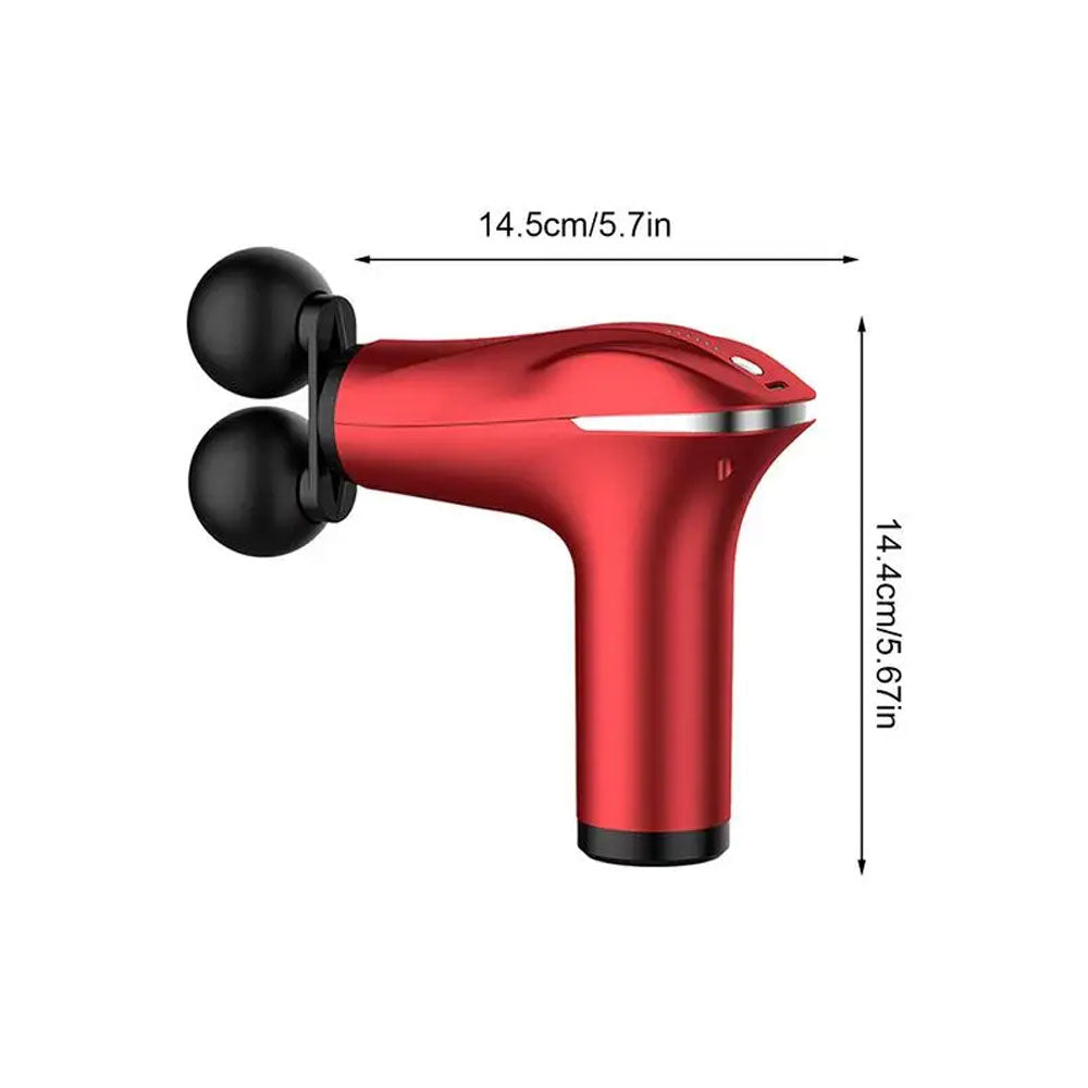 Double-headed muscle massager 6 speed