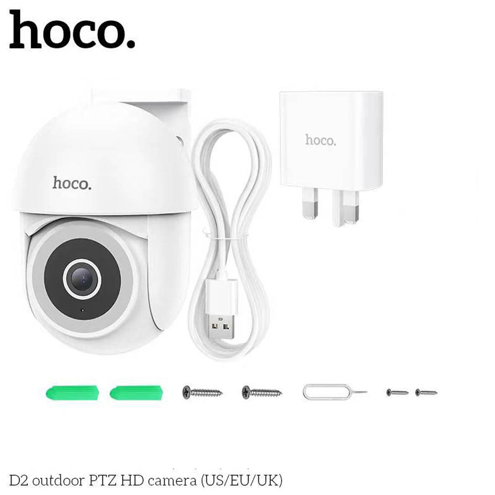 Hoco D2 – CCTV Outdoor IP Camera, 3MP resolution