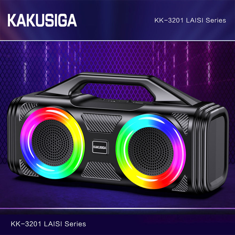 KAKUSIGA KK-3201 Colorful light wireless speaker