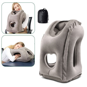 Travel neck support pillow