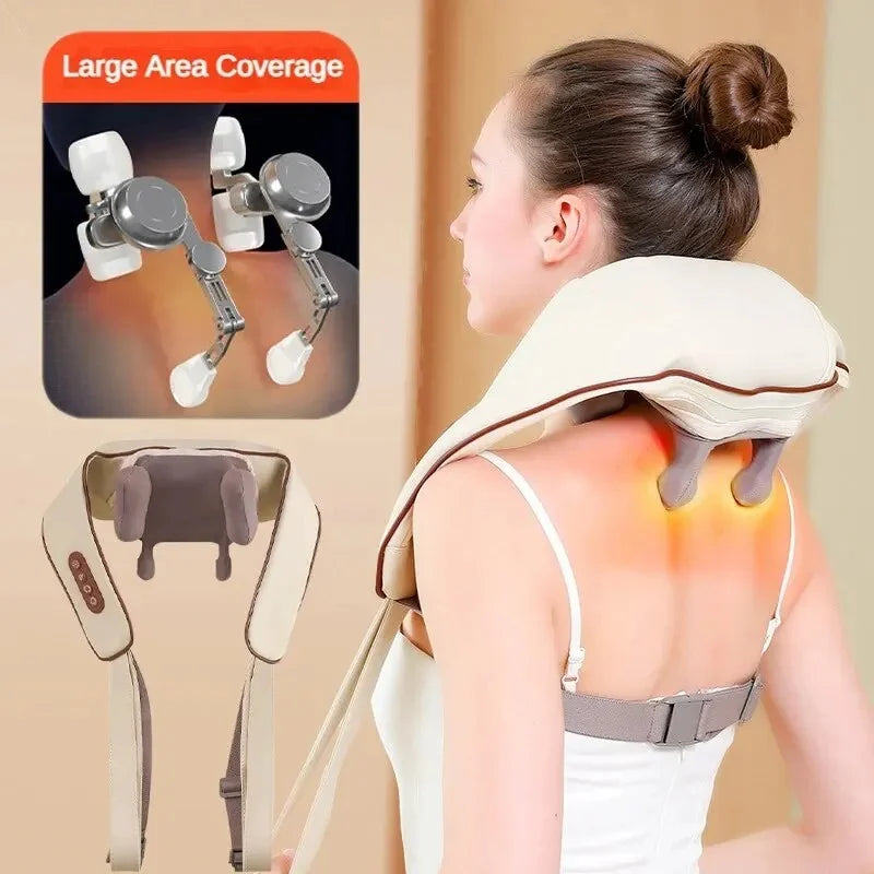 Shoulder and neck massager